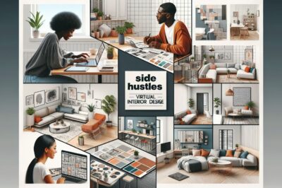Side Hustles and Work from Home Options: Virtual Interior Design