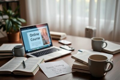 How Do You Create And Market Online Courses As A Side Hustle Work From Home Self Employment?