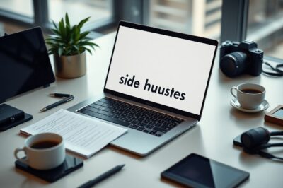 10 Side Hustles You Can Start This Weekend with Just Your LaptopNavigating the Side Hustle Landscape