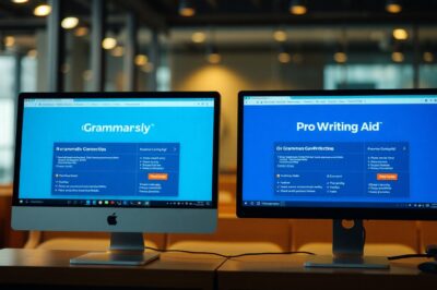 Grammarly vs ProWritingAid for Grammar Checker Features & Pricing