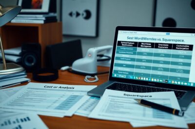 WordPress vs Squarespace for Website Builder Cost, Customization & SEO