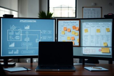 Affiliate Marketing vs Course Creation – Revenue Timeline & Skill Requirements Analysis
